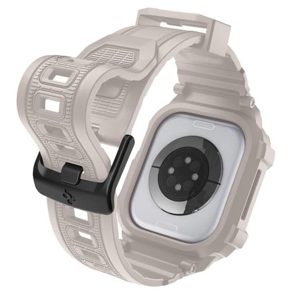 Spigen Apple Watch 10/11 (46mm) Armband Rugged Armor Pro - Beige Beige