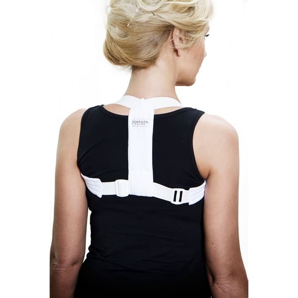 SWEPOSTURE Classic Fastholdelsesrem Hvid M-L