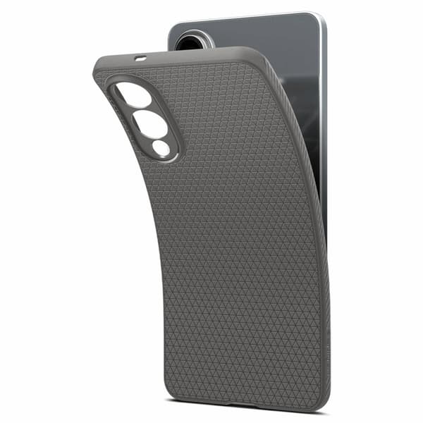 Spigen Telefontaske til Galaxy S25 Edge Liquid Air - Grå Grå