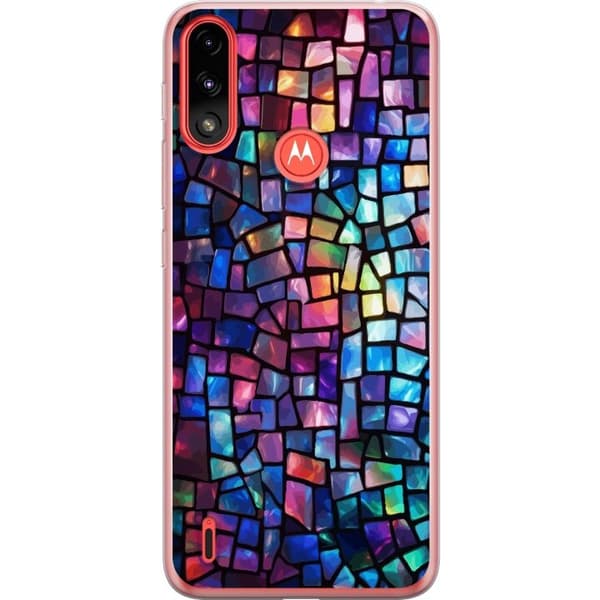 Telefontaske til Motorola Moto E7 Power med Disco