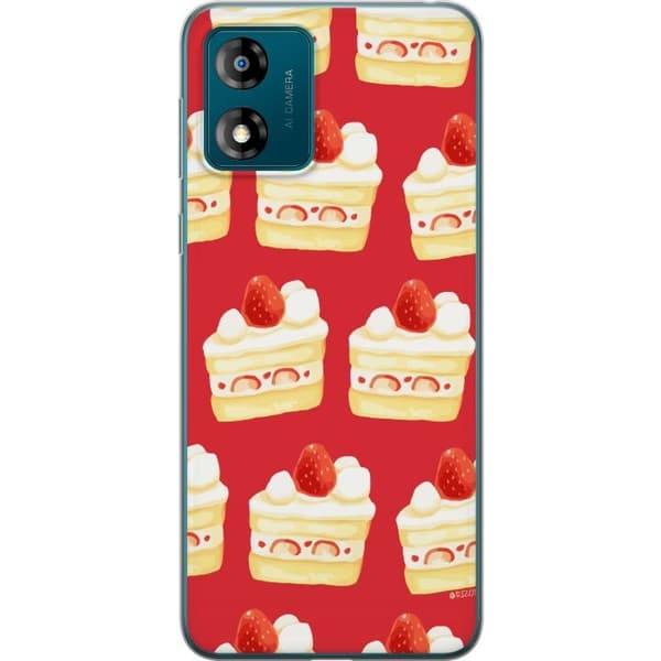 Telefontaske til Motorola Moto E13 med kage