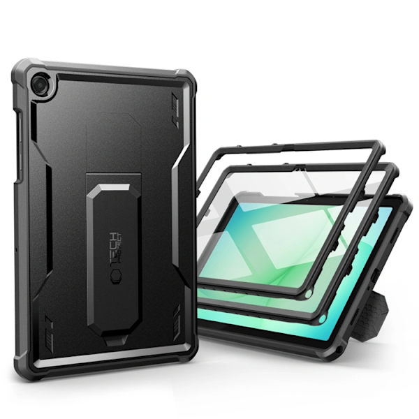 Tech Protect Galaxy Tab A9 Plus Taske Kevlar Pro - Sort Svart