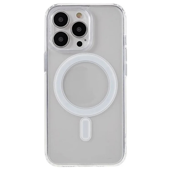 WANLONFENG Mobilskal till iPhone 15 Pro Max MagSafe + [2-Pack] Härdat glas