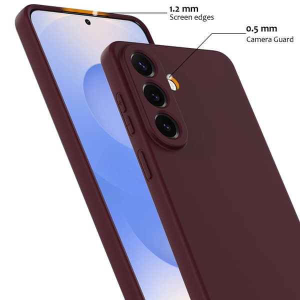Mobilskal för Samsung Galaxy S26 Plus Magnetiskt Silikon - Vinröd