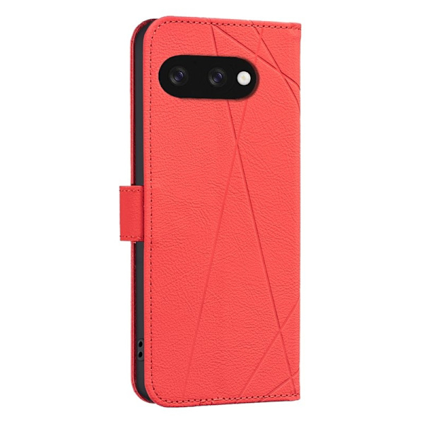 BINFEN Google Pixel 9a Plånboksfodral Konstläder - Röd