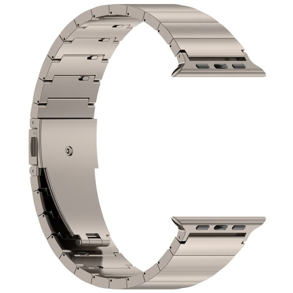 Apple Watch (38/40/41/42mm) Armband Titan Alloy Grå