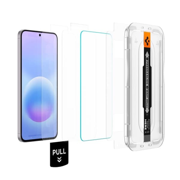 Spigen [2-Pack] Skärmskydd Härdat Glas För Galaxy A57 - Clear Transparent
