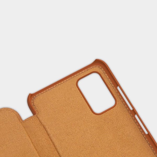 Nillkin Galaxy A03s Fodral Qin Läder Holster - Röd