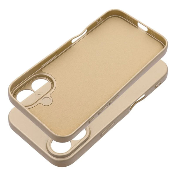 Mobilskal till iPhone 16 Metallic - Guld Guld