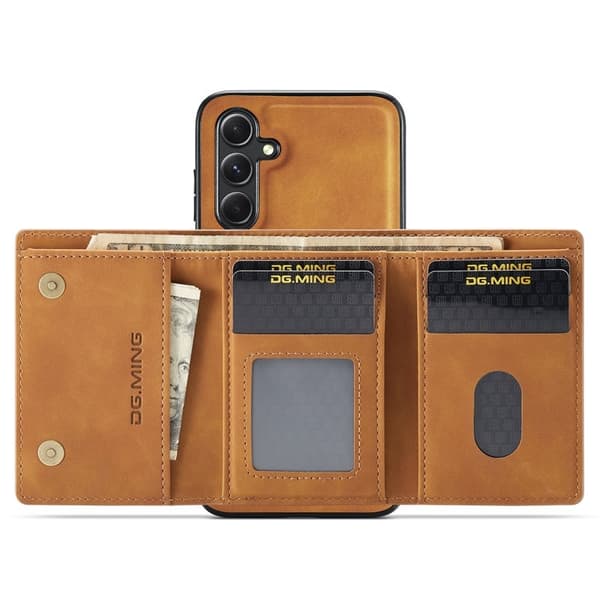 DG.MING M1 Series Mobilskal för Samsung Galaxy A35 5G - Brun