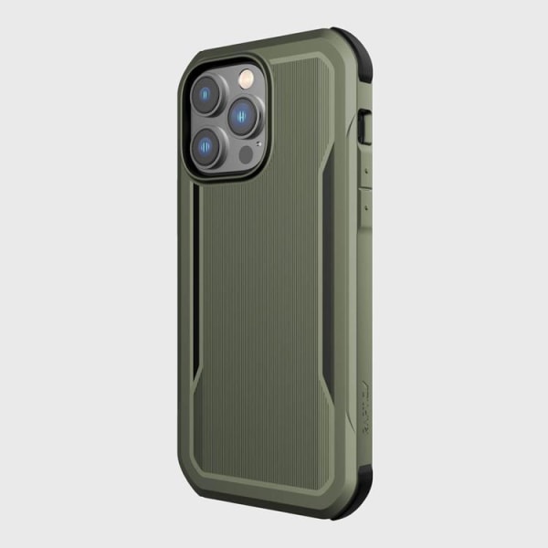 Raptic iPhone 14 Pro -kotelo Magsafe Fort Armored - vihreä