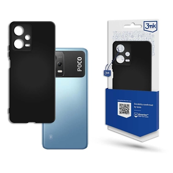 3MK Xiaomi Poco X5 5G Mobilskal Matt - Svart Svart