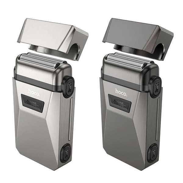 Hoco Rakapparat Dubbelrakhyvel i Zinklegering IPX7 HP31 - Grå Grå