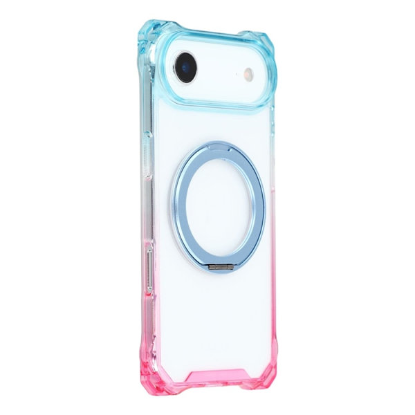 Mobilskal till iPhone Air MagSafe Kickstand - Gradient Blå / Rosa Blå