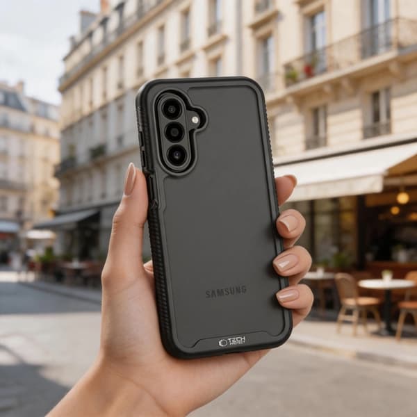 Tech-Protect Mobilskal För Galaxy A36/A56/A27/A37 5G Defense  - Svart Svart