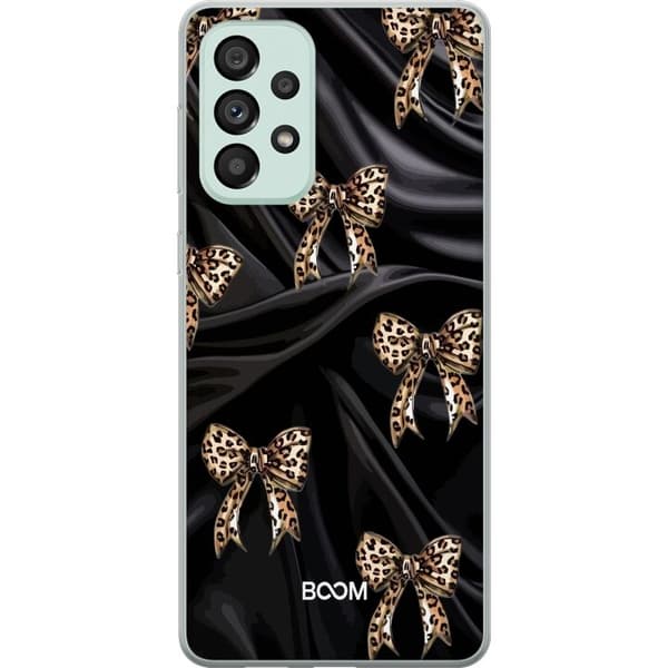 Mobilcover til Samsung Galaxy A73 5G med Leopard Bow