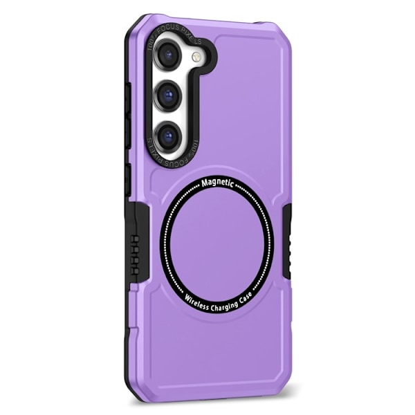 Galaxy S23 Skal Magsafe Anti Drop - Lila