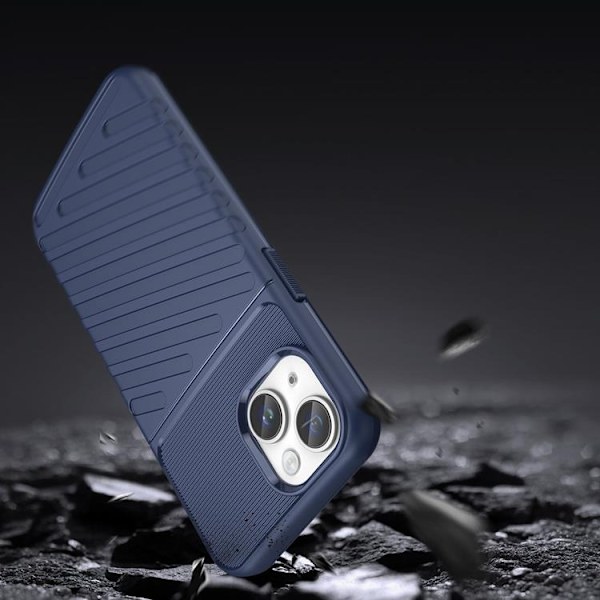 iPhone 14 Skal Thunder Armored - Blå