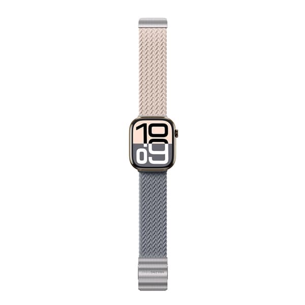 [2-Pack]AmazingThing Apple Watch 42mm Armband Blend - Grå/Rosa