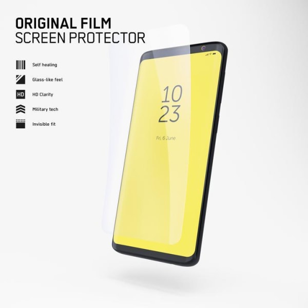 Copter Screen Protector lavet af slidstærk plastikfilm - Galaxy Note 10
