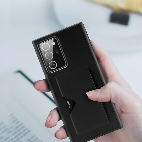 DUX DUCIS Kortspalte Etui Til Galaxy Note 20 Ultra - Sort Black