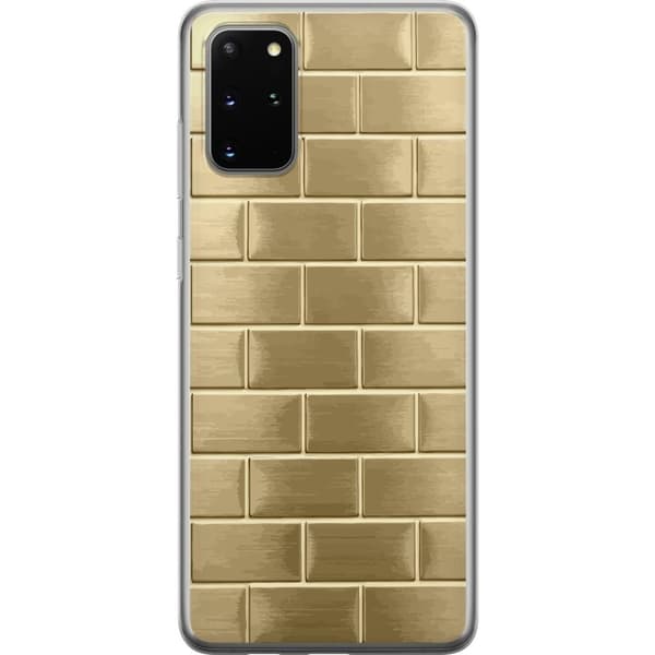 Mobilskal till Samsung Galaxy S20+ med Gyllene Murstenar