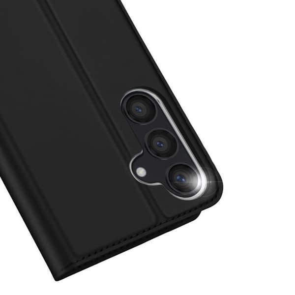 Dux Ducis Galaxy S24 Pungetui Skin Pro med Flap - Sort Black