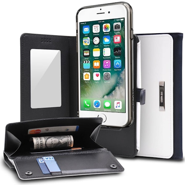 Ringke fodral till iPhone 7 Plus & iPhone 8 Plus - ( Vit - Blå) Blue