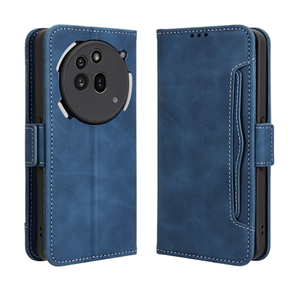 Nothing Phone (3a) Pro Plånboksfodral Läder - Blå Blå