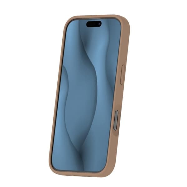 Mobilskal till iPhone 15 Pro Max MagSafe Silikon Thin - Brun Brun
