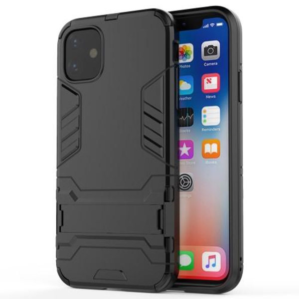 Taske med stativ til iPhone 11 Pro Max - Sort Black