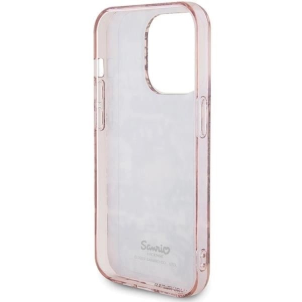 Hello Kitty iPhone 14 Pro Mobile Cover IML Tags Graffiti - Pink