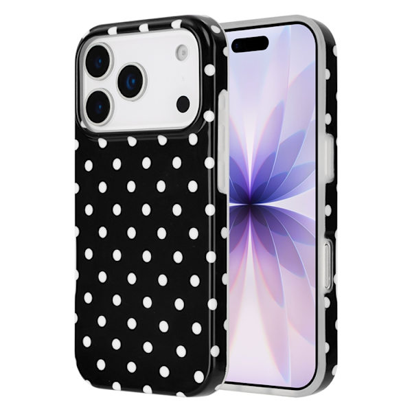 Mobilskal till iPhone 17 Pro Dot Design Imd Tpu Svart