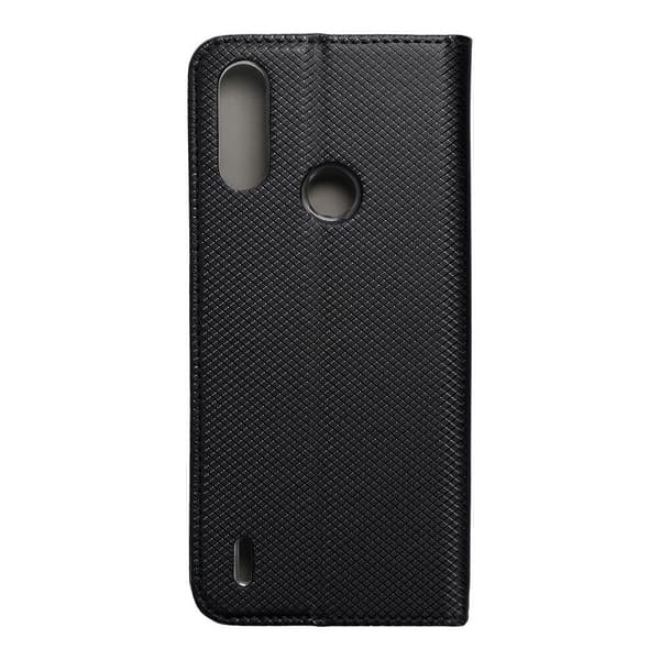 Moto E7/E7i (Power) Pung Taske Smart Kunstlæder - Sort Black