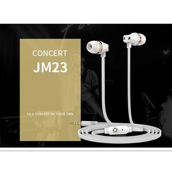 Langsdom JM23 in-ear hörlurar med handsfree - Rose Gold