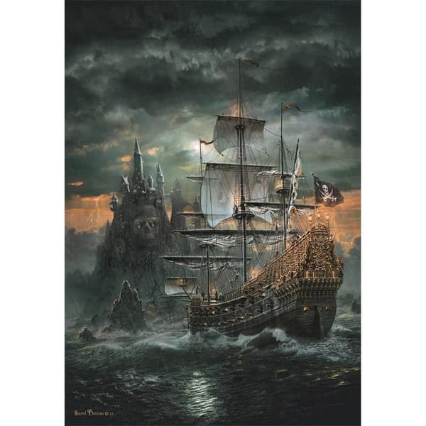 CLEMENTONI Pussel 1500 Pcs CB High Quality Collection The Pirates Ship