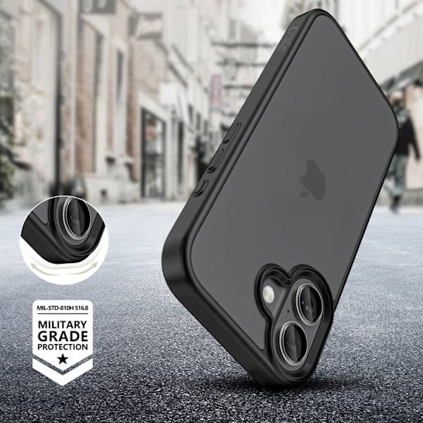 Tech-Protect Telefontaske til iPhone 17 Magsafe - Mat Sort Blå