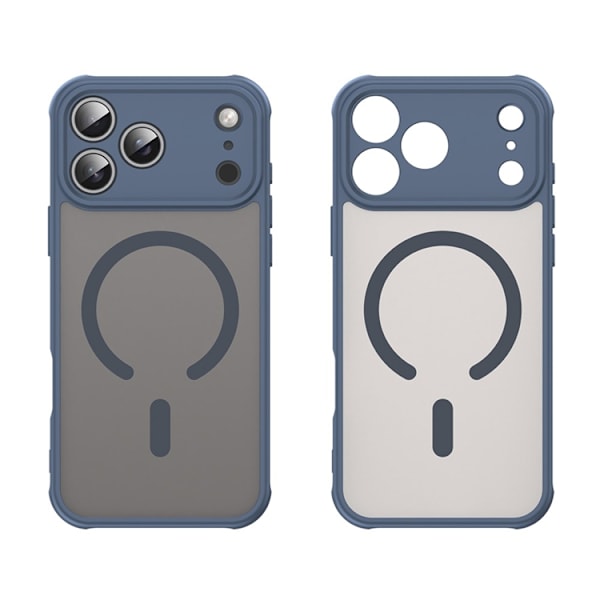 Mobilskal till iPhone 17 Pro Max MagSafe Anti Drop - Blå Blå