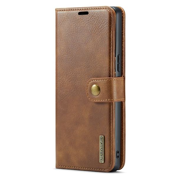 DG.MING Sony Xperia 10 V Plånboksfodral Äkta läder - Chockresistent - Brun