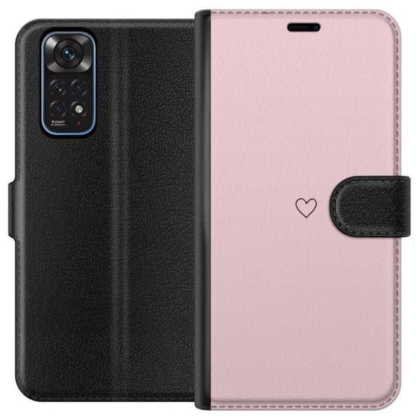 Plånboksfodral till Xiaomi Redmi Note 11 med Litet Hjärta