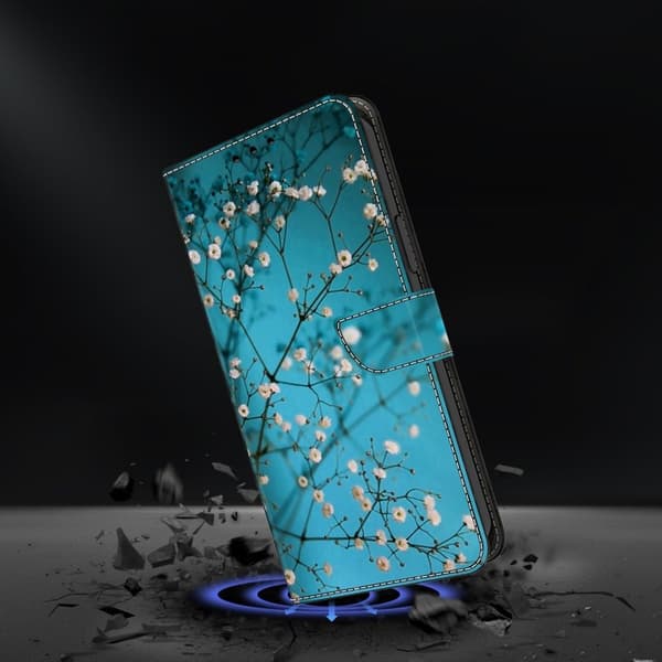 Samsung Galaxy S26 Plus Skal TPU + Konstläder Blomgren - Blommor