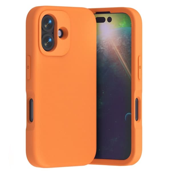 Mobilskal till iPhone 17 Shockproof EVA - Orange Orange