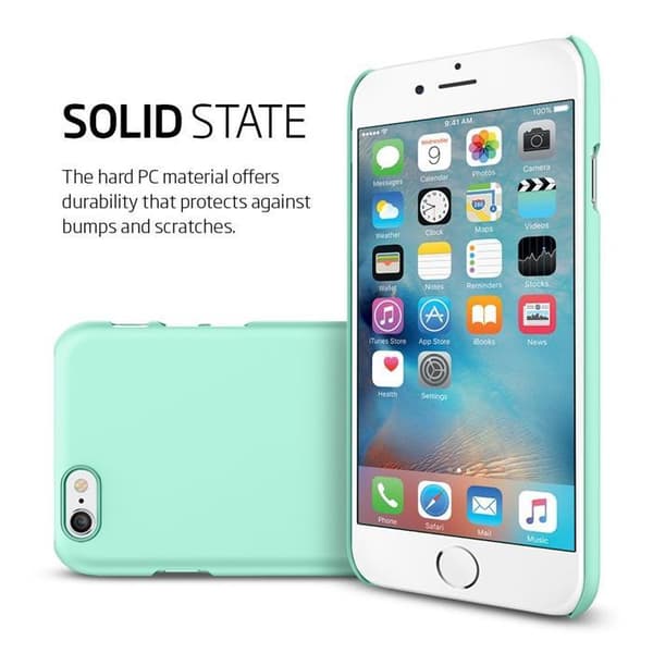 SPIGEN Ultra Thin Fit -kuori Apple iPhone 6/6S - Mint Turkos