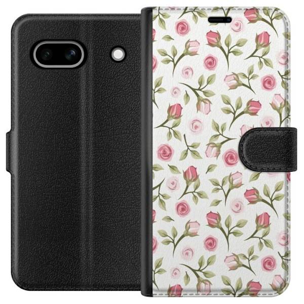 Plånboksfodral till Google Pixel 7a med Blommigt