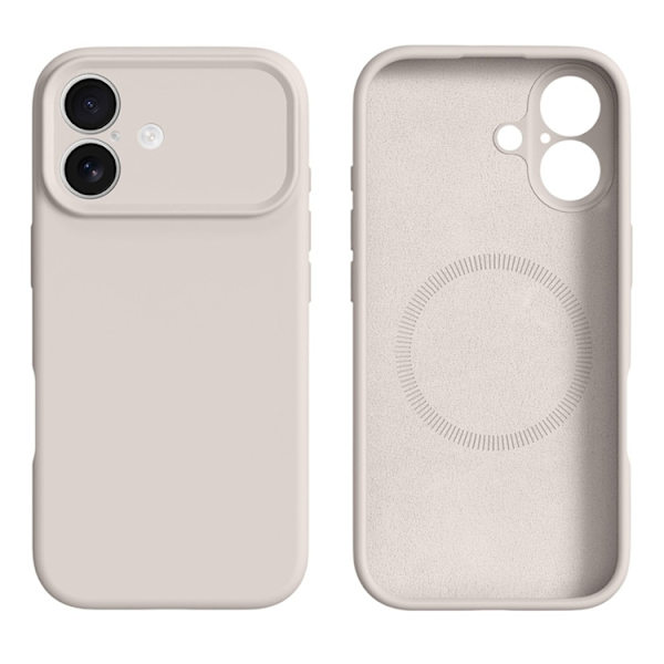 Mobilskal till iPhone 17 MagSafe Precise Cutouts - Antikvit Beige