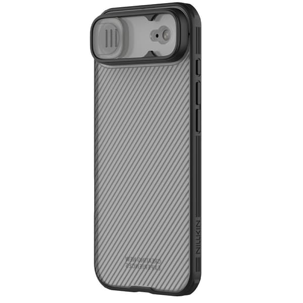 NILLKIN Camshield Pro Mobilskal till iPhone Air TPU + PC Klar Svart