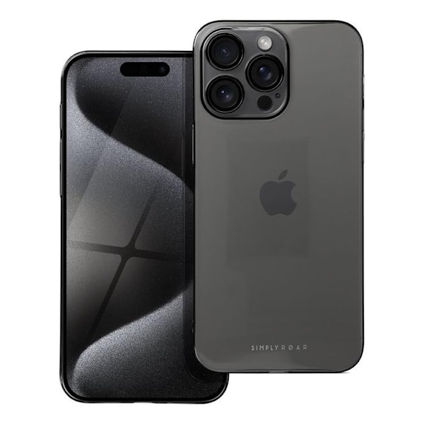 Roar iPhone 14 Pro Mobilskal Pure Simple Fit - Svart