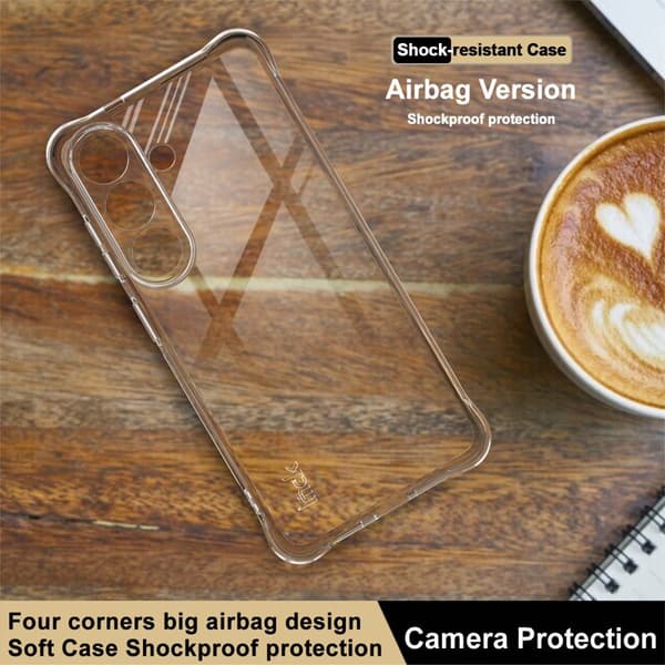 Imak Mobilskal för Samsung Galaxy S26 TPU Shockproof - Transparent