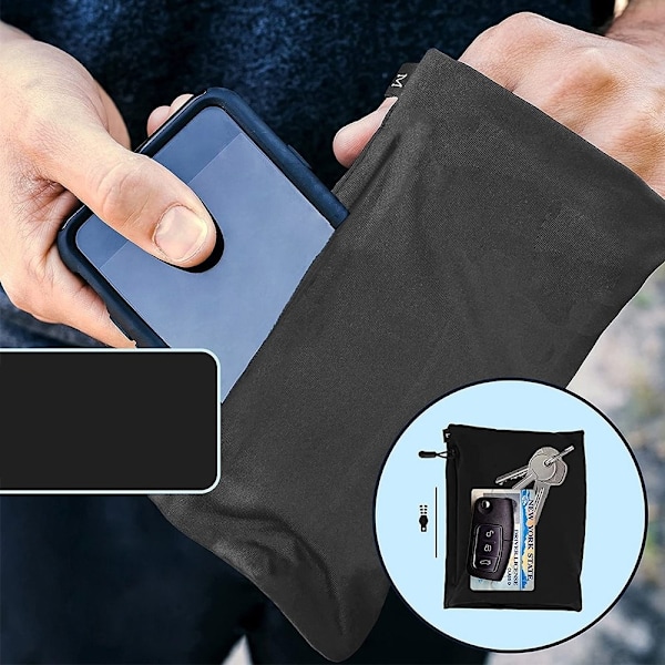 Elastic Fabric Armband XL Running Fitness - Blå