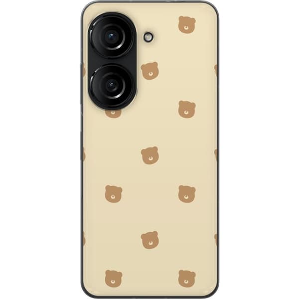Mobilskal till Asus Zenfone 10 med Björnmönster
